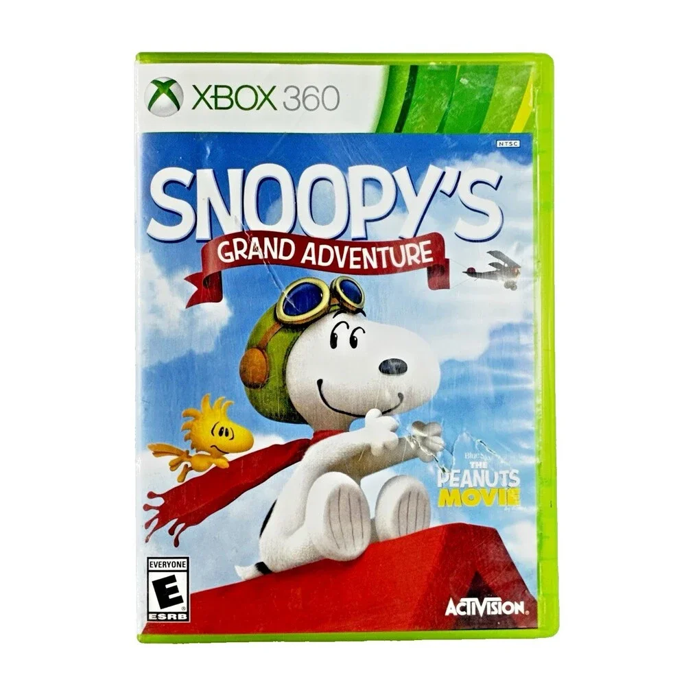 Peanuts Movie Snoopy's Grand Adventure Microsoft Xbox 360 Activision 2015 Tested